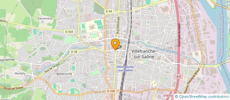 localisation de l'entreprise SARL LA PETITE MAISON à VILLEFRANCHE-SUR-SAONE