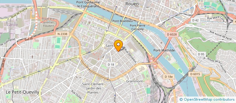 localisation de l'entreprise SARL LA PETITE PRESSE  ROUEN