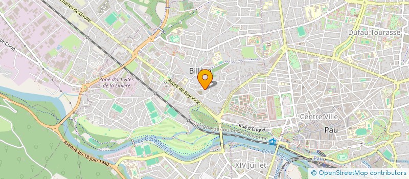 localisation de l'entreprise SARL LA PETITE SIRENE  BILLERE