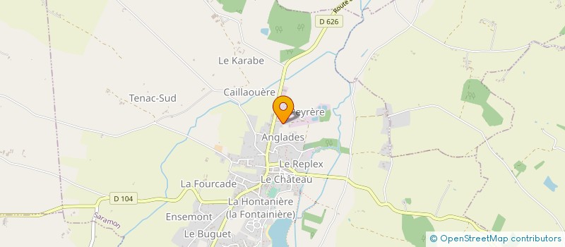 localisation de l'entreprise SARL LA PEYRERE à SARAMON