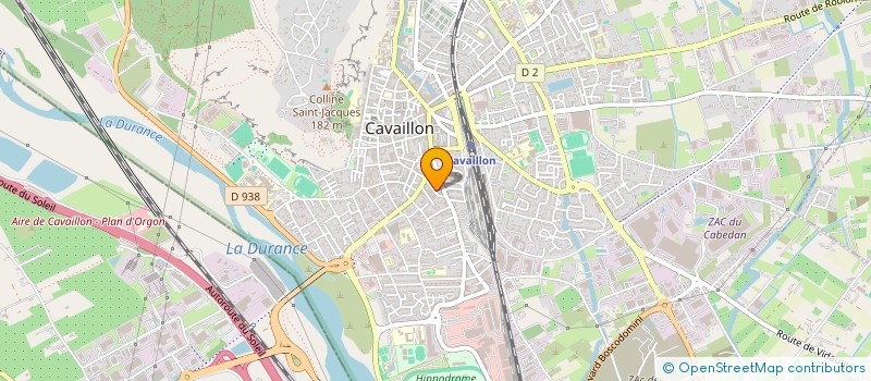 localisation de l'entreprise SARL LA PIERRE PROVENCALE  CAVAILLON