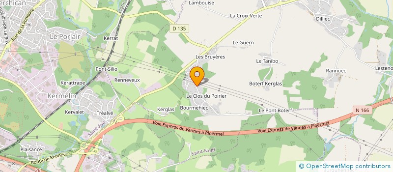 localisation de l'entreprise SARL LA PIGEONNIE GERBAULT  SAINT-NOLFF