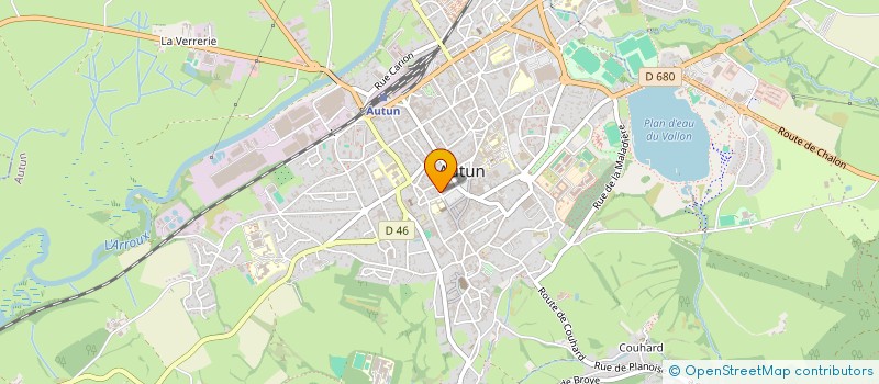 localisation de l'entreprise SARL LA PIZZ à AUTUN