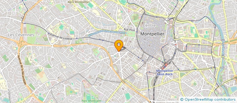 localisation de l'entreprise SARL LA PLEINE LUNE à MONTPELLIER