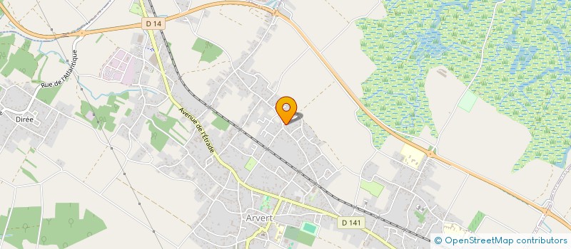 localisation de l'entreprise SARL LA PLEINE MER  ARVERT