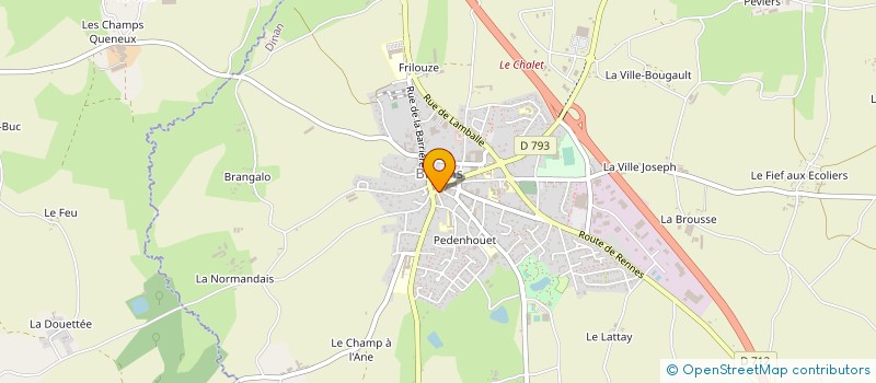 localisation de l'entreprise SARL LA POISSONNERIE DU PARVIS à BROONS
