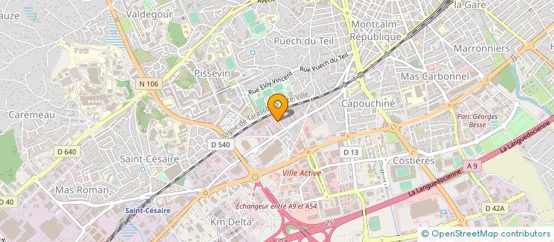 localisation de l'entreprise SARL LA PORTALADE à NIMES