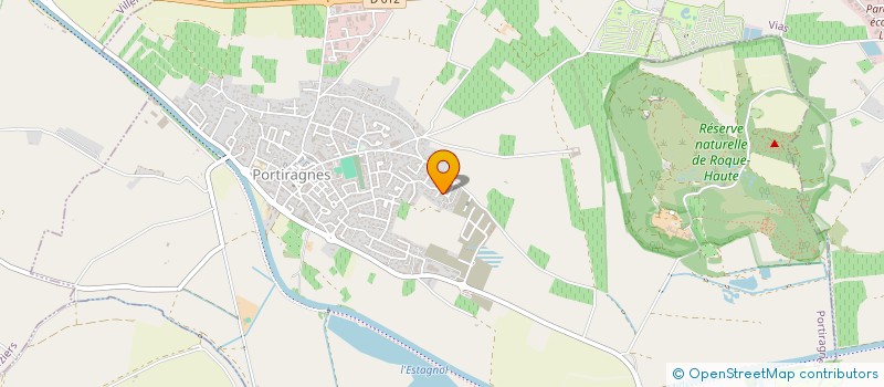 localisation de l'entreprise SARL LA PRADE  PORTIRAGNES