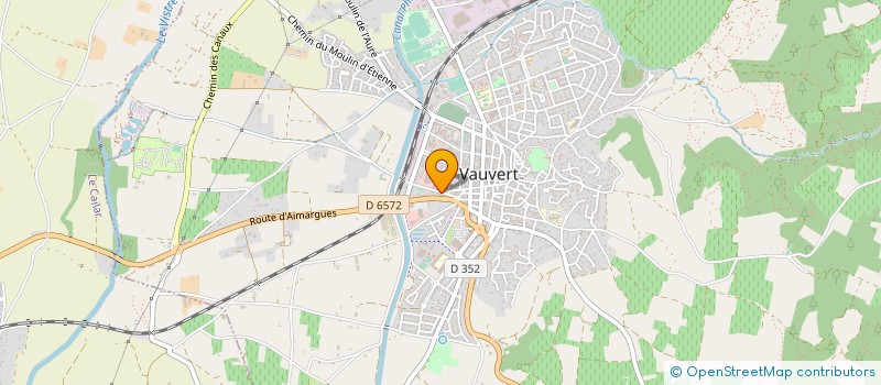 localisation de l'entreprise SARL LA PROMENADE à VAUVERT