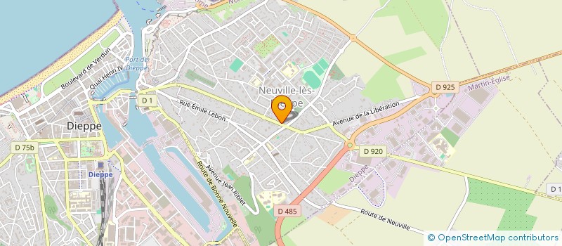 localisation de l'entreprise SARL LA PROVIDENCE  DIEPPE