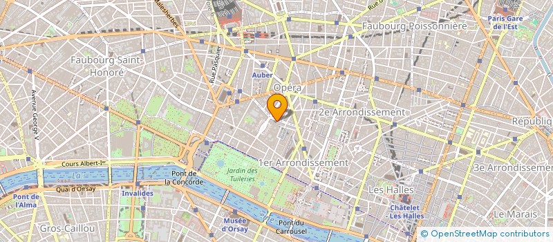 localisation de l'entreprise SARL LA PRUNE à PARIS