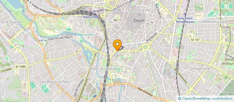 localisation de l'entreprise SARL LA PUISOTINE à DIJON