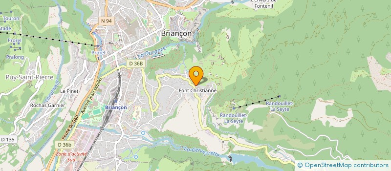 localisation de l'entreprise SARL LA PYROLE à BRIANCON