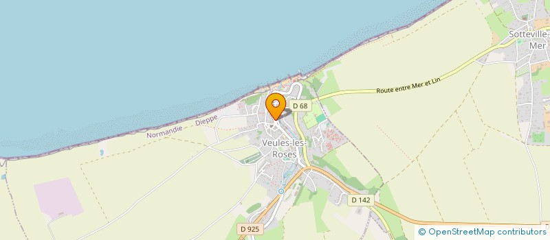 localisation de l'entreprise SARL LA QUINCAILLERIE  VEULES-LES-ROSES