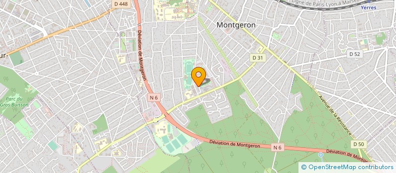 localisation de l'entreprise SARL LA QUINTINIE POSE à MONTGERON