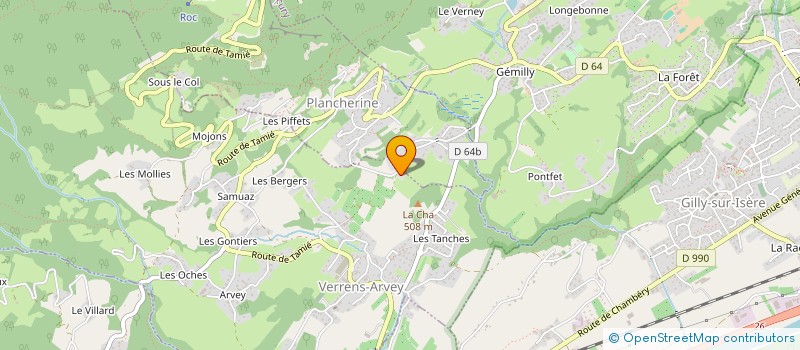 localisation de l'entreprise SARL LA RACHY  MERCURY