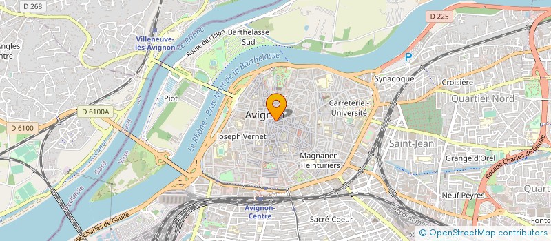 localisation de l'entreprise SARL LA RECREATION  AVIGNON