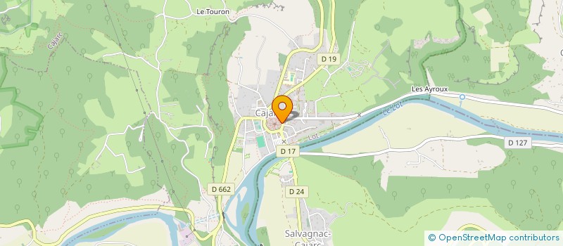 localisation de l'entreprise SARL LA REGALADE à CAJARC