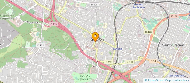 localisation de l'entreprise SARL LA RENAISSANCE à SANNOIS