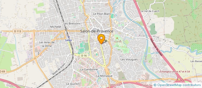 localisation de l'entreprise SARL LA RESIDENTIELLE à SALON-DE-PROVENCE