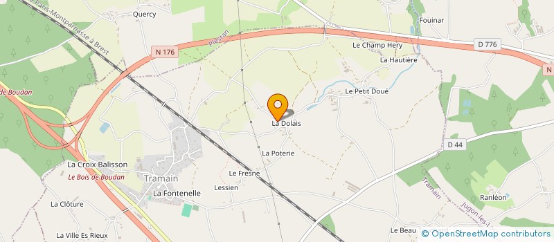 localisation de l'entreprise SARL LA RIANTE à PLENEE-JUGON