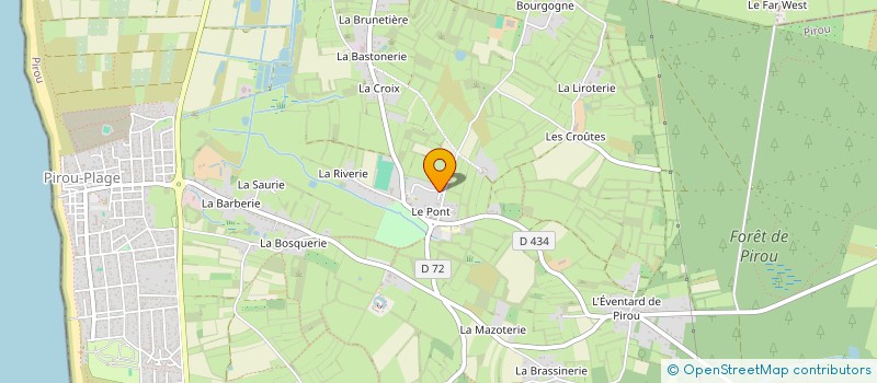 localisation de l'entreprise SARL LA RIVIERE à PIROU