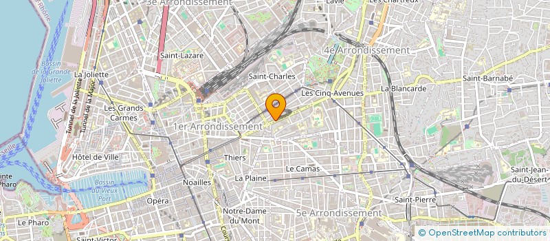localisation de l'entreprise SARL LA RIVIERE D OR à MARSEILLE