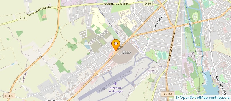 localisation de l'entreprise SARL LA ROMAINE à ANGERS