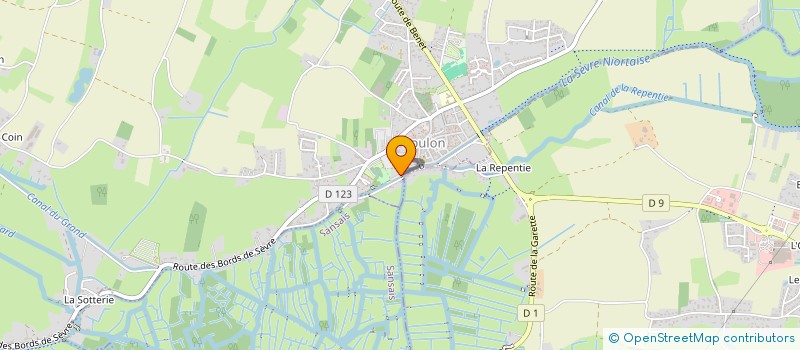 localisation de l'entreprise SARL LA ROSELIERE  COULON