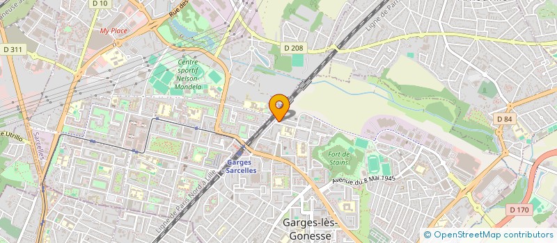 localisation de l'entreprise SARL LA ROSSIGNOLETTE à GARGES-LES-GONESSE