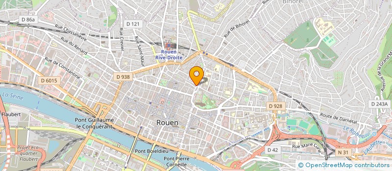 localisation de l'entreprise SARL LA ROUGEMARE à ROUEN