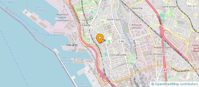 localisation de l'entreprise SARL LA ROYALE à MARSEILLE