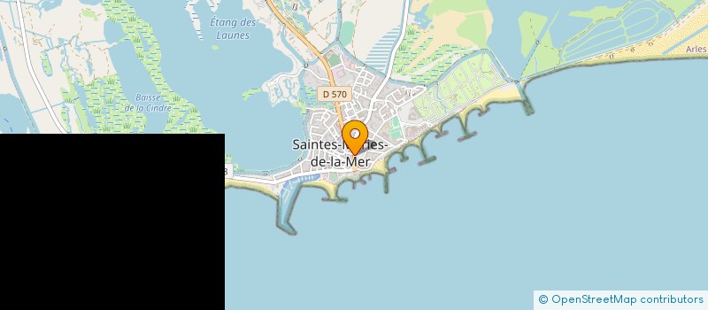 localisation de l'entreprise SARL LA RUADE à SAINTES-MARIES-DE-LA-MER