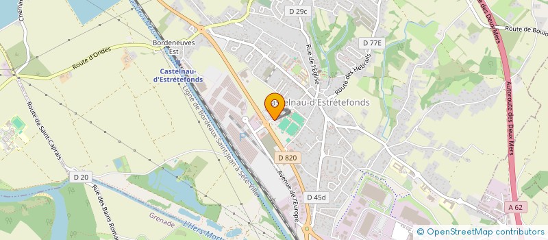 localisation de l'entreprise SARL LA.S.R  CASTELNAU-D'ESTRETEFONDS