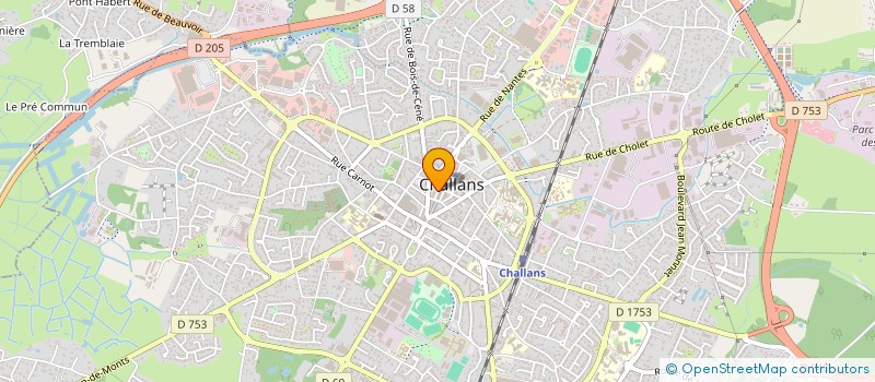 localisation de l'entreprise SARL LA SABOTERIE à CHALLANS