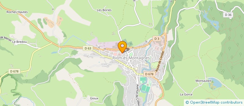 localisation de l'entreprise SARL LA SALERS ET L'ECIR à RIOM-ES-MONTAGNES