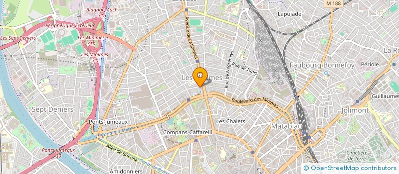 localisation de l'entreprise SARL LA SARRIETTE  TOULOUSE