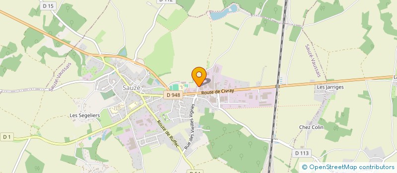localisation de l'entreprise SARL LA SAUZEENNE à SAUZE-VAUSSAIS