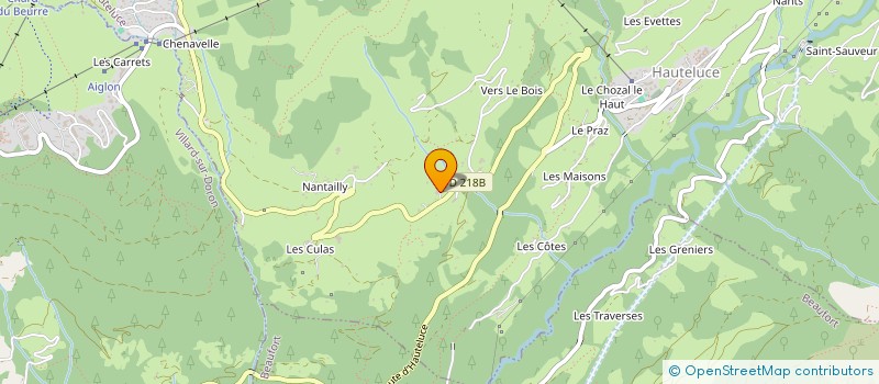 localisation de l'entreprise SARL LA SCALA à HAUTELUCE