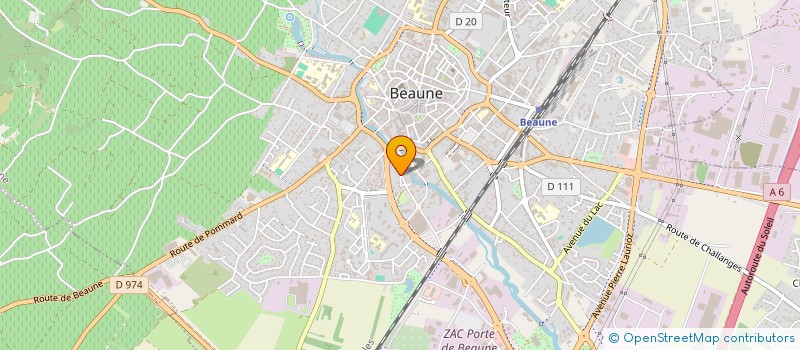 localisation de l'entreprise SARL LA SELECT à BEAUNE