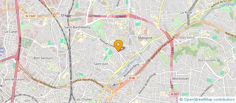 localisation de l'entreprise SARL LA SEMEUSE DE BLE à MARSEILLE