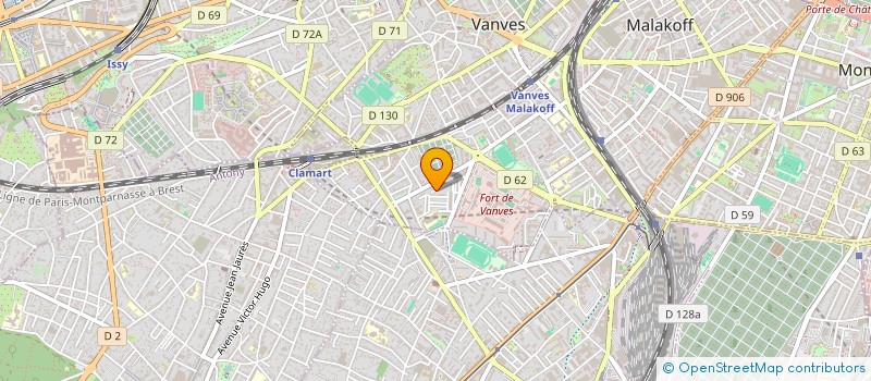 localisation de l'entreprise SARL LA STORIA  MALAKOFF