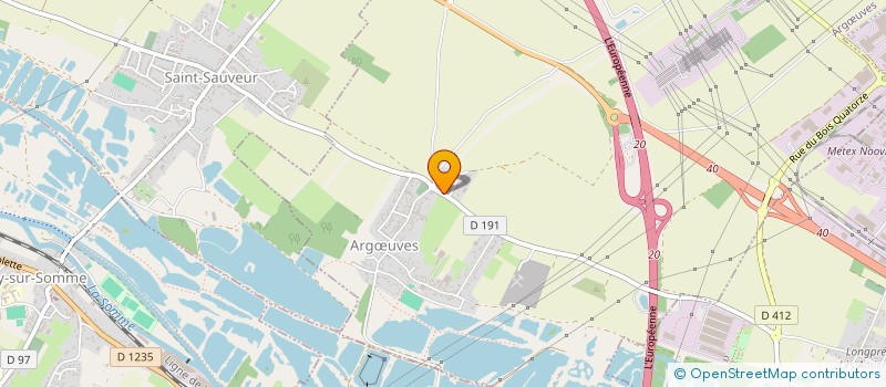 localisation de l'entreprise SARL LA TAILLERIE DU MARAIS  ARGOEUVES