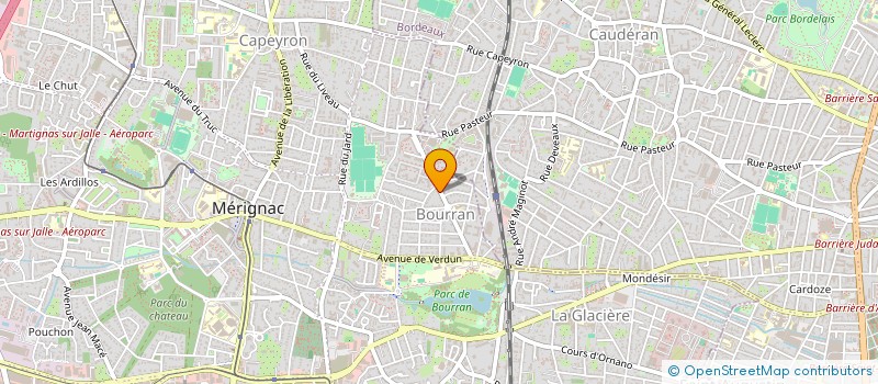 localisation de l'entreprise SARL LA TALEMELERIE à MERIGNAC