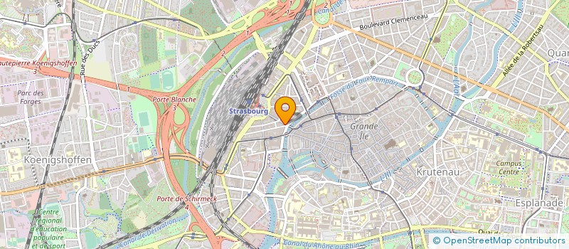 localisation de l'entreprise SARL LA TAVERNE à STRASBOURG