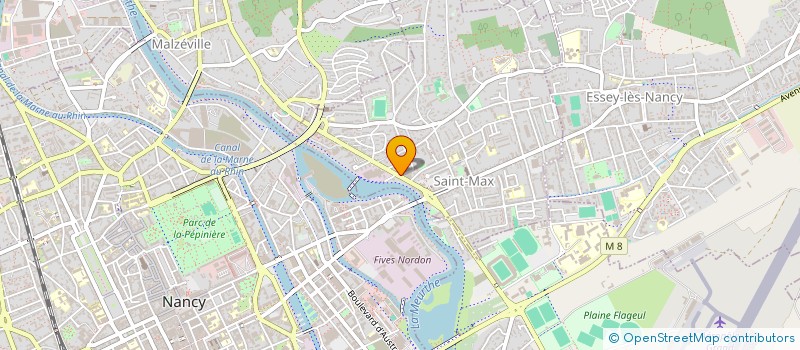 localisation de l'entreprise SARL LA TERRASSE  SAINT-MAX