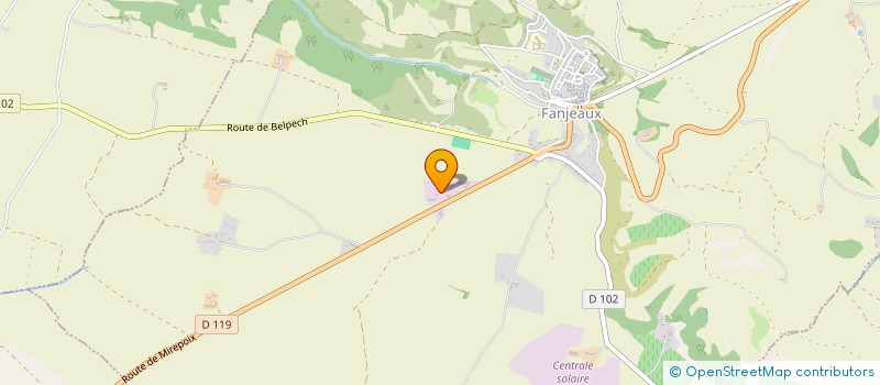 localisation de l'entreprise SARL LA TERRE FLEURIE à FANJEAUX