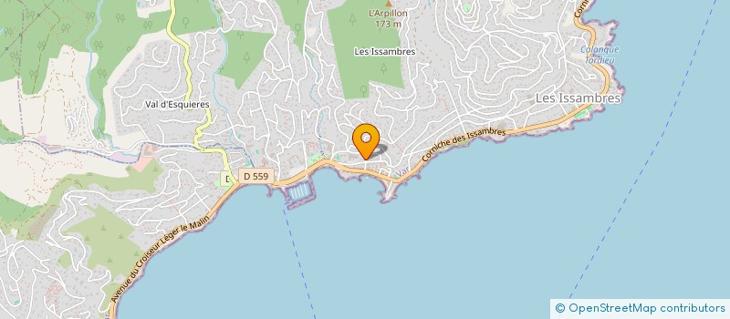 localisation de l'entreprise SARL LA TONNELLE ST FIRMIN  ROQUEBRUNE-SUR-ARGENS