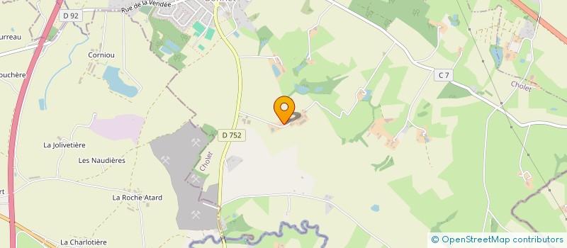 localisation de l'entreprise SARL LA TREMINIERE à CHOLET