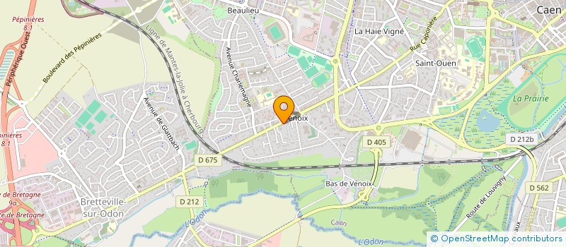 localisation de l'entreprise SARL LA VENOISE à CAEN
